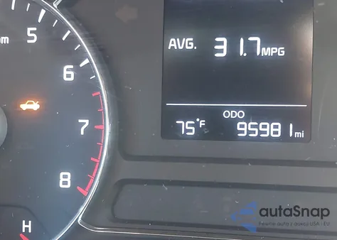 2017 Kia Forte Lx z USA, uszkodzony, nr VIN KNAFK5A89H5704697